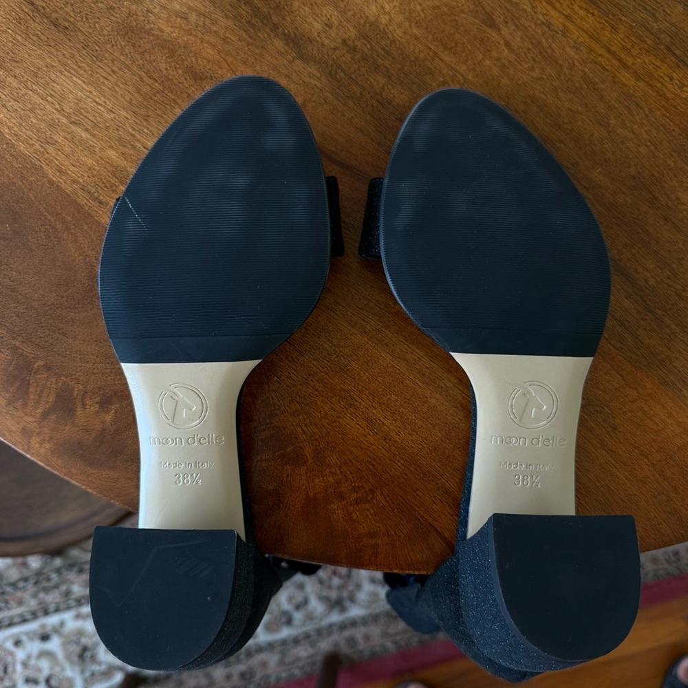 moon d’elle - Spirale Heels in Dark Stella - Picture 5 of 10